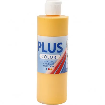 Plus Color harrastusmaali, keltainen aurinko, 250 ml/ 1 fl.