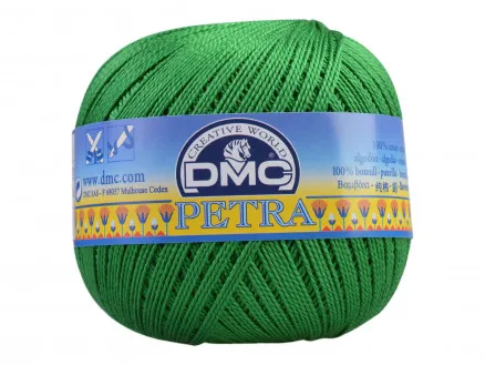 DMC Petra nro 5 Virkkauslanka Unicolor 5700 Tummanvihreä
